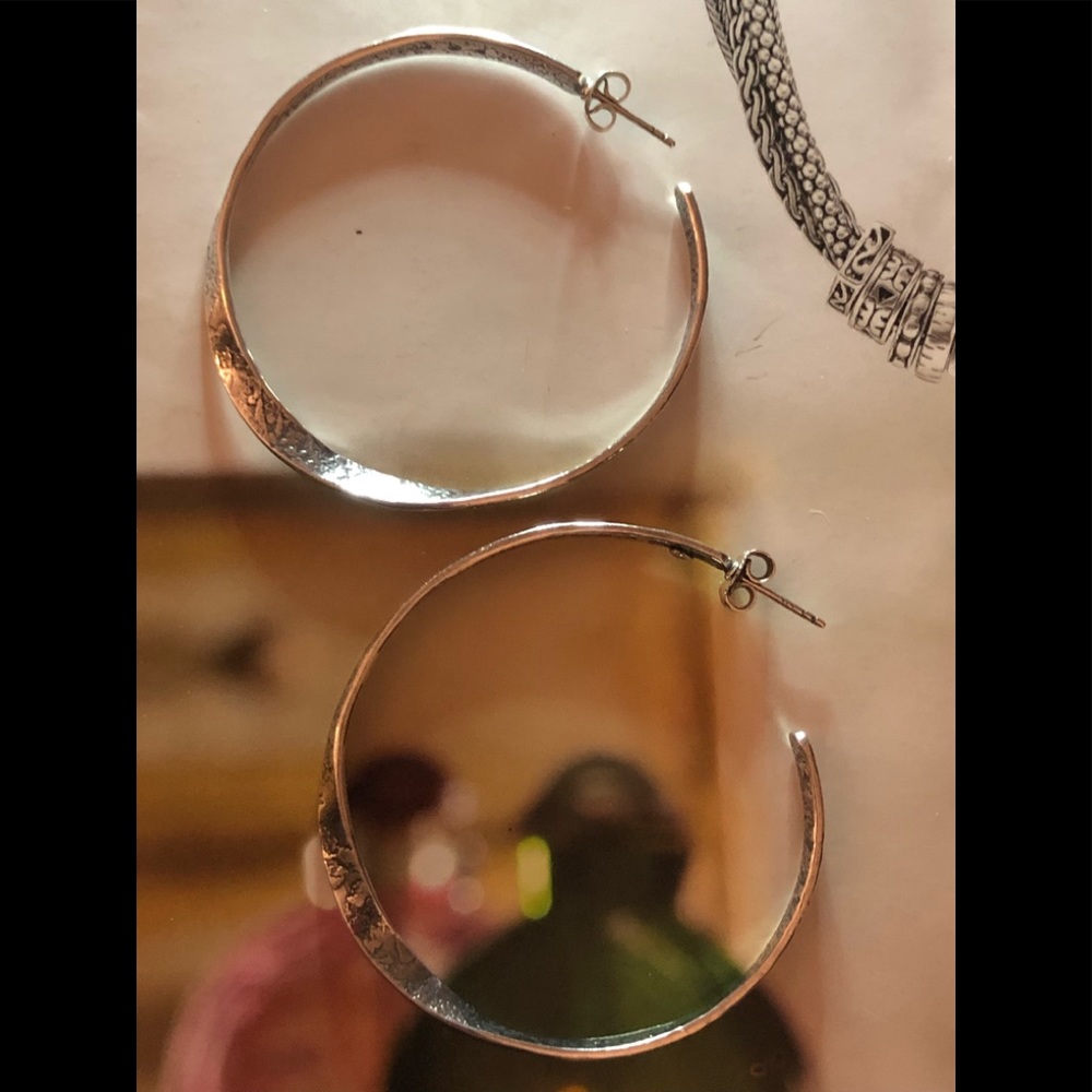 Silpada Sterling Silver “Twist Of Fate” Earrings